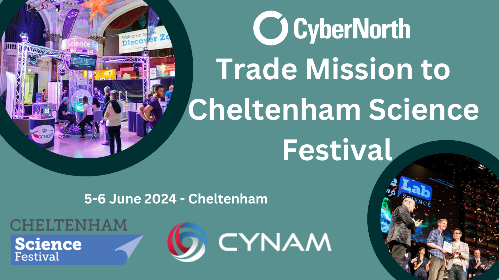 Trade Mission to Cheltenham for Cheltenham Science Festival